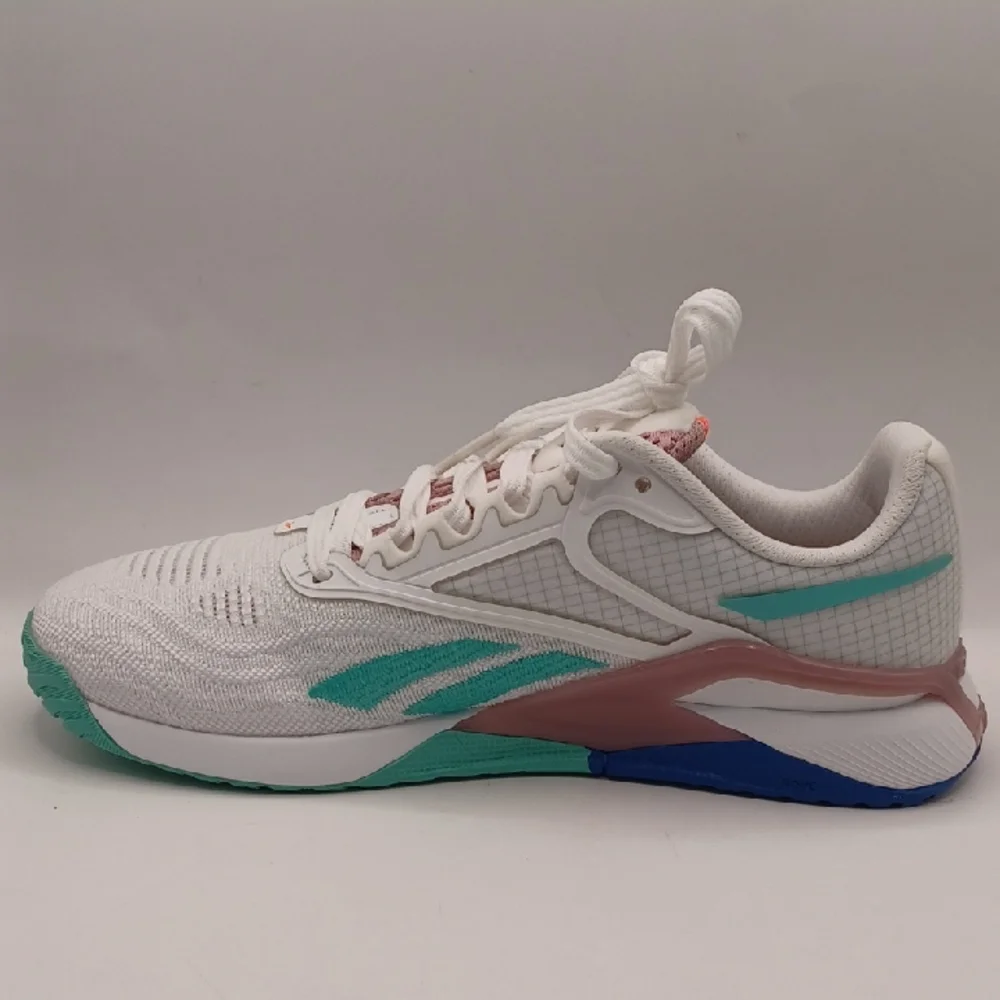 NEW Reebok Nano X2 Sneaker-White/Blue/Purple Women Size 5US GY2286 (Damaged Box) - Picture 8 of 16